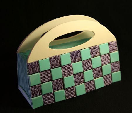 tutoriel pour faire un sac � main en carton recycl�